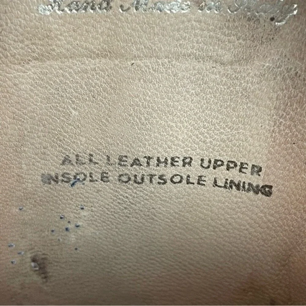 Gravati Eleganza Baby Calfskin Leather Oxfords Sz 10
